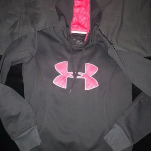 Breast cancer grey Under Armour sweatshirt